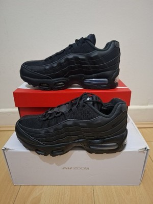 Neu Nike Air Max 95 BB LTR Triple Black UK SIZE 3 EU 35,5 