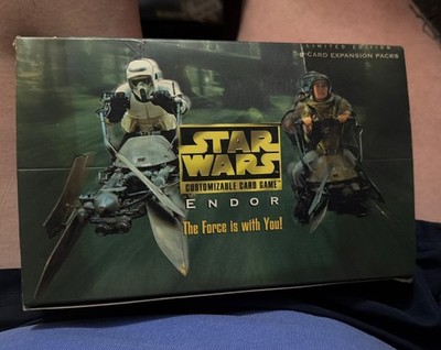 Star Wars CCG Endor The Force Is With You! Booster Box and Factory Sealed Packs
