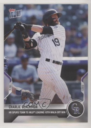 2021 Topps Now 526 Charlie Blackmon