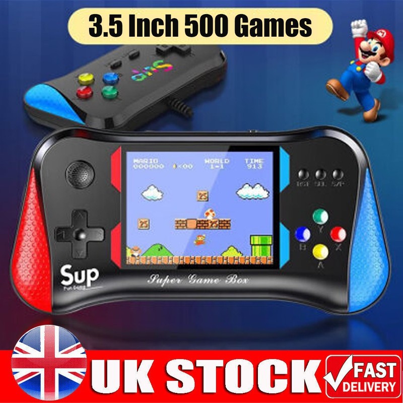 500 Classic Games Handheld Retro Video FC Game Console Player For Kids Adults