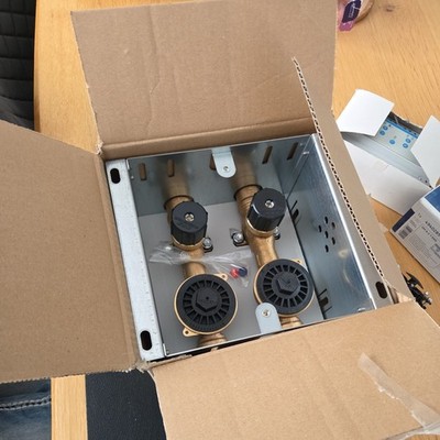 KEMPER Absperr-WZ-Kasten DUO G2 Multi-WZ-Gehäuse, IG, 88mm, DN20