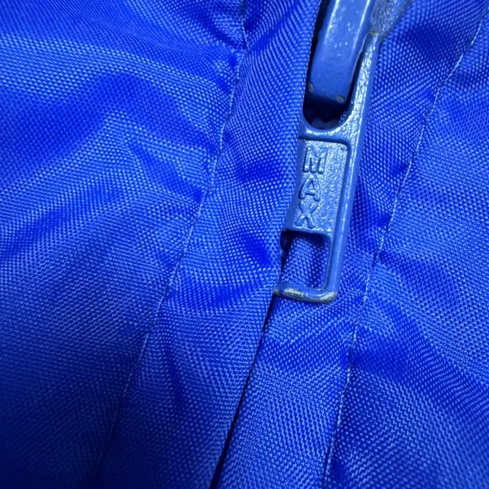 Vintage 90s Currentseen Jacket Mens 2XL Blue Lined Wind Breaker Nylon Pockets image 15