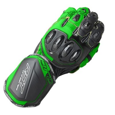 RST Pro Series GP D3O Motorradhandschuhe schwarz / Flo grün