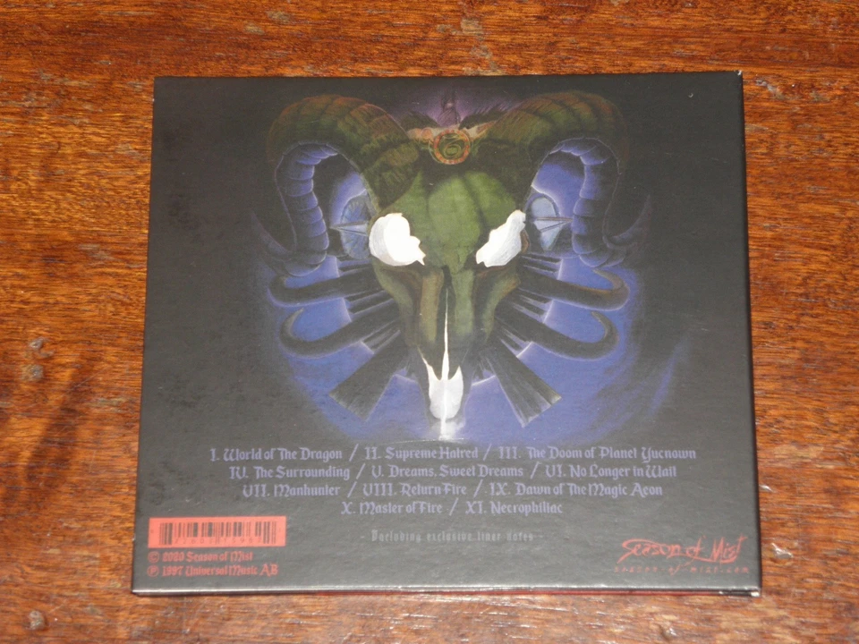 MORK GRYNING - RETURN FIRE (DIGIPAK CD ALBUM 2020) SEASON OF MIST / SOM596D - Image 2 of 2