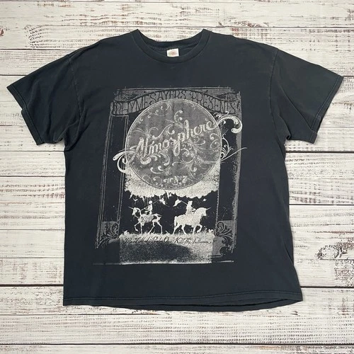 Y2K Rhymesayers Atmosphere Black Shirt Men’s 2XL Fad Vintage vintage concert t-shirt, vintage, size XXL, single stitch, B+ condition