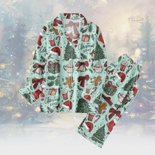 Christmas Vibe, Matching Family Christmas 3D Print Pajama Set - Adults  Kids