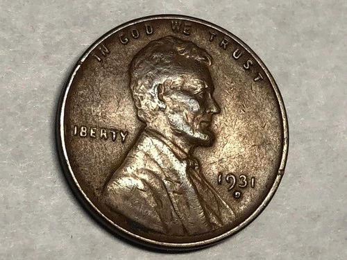1931-D Lincoln wheat cent. XF. #g1