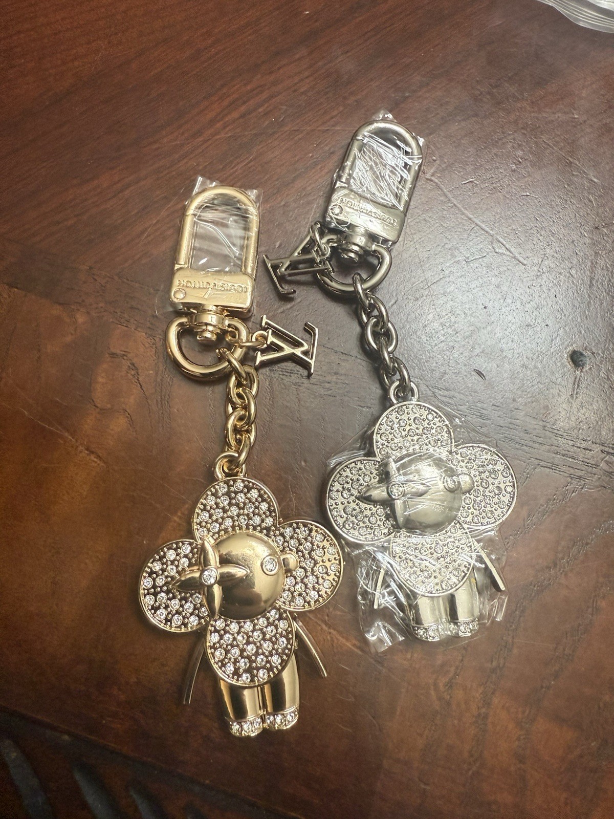 Vivienne Style Upcycled Key Chain Charm