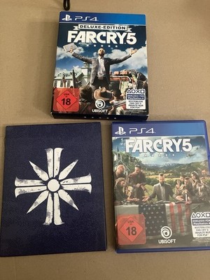 Far Cry 5 Sony PlayStation 4 Deluxe Edition Top Zustand mit Soundtrack Und Karte