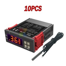 10PCS STC-1000 AC110-220V Digital Temperature Controller Thermostat NTC Sensor