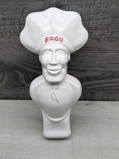RAGU Collectible White Chef Plastic Jar Lid Opener - Made in USA - Vintage