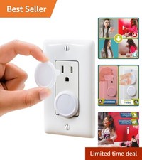50 Pack Baby Proof Outlet Covers Childproof Electrical Plugs Safe Secure