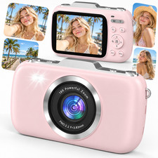 4K Digital Camera Featuring 18X Digital Zoom, Autofocus, WiFi And 64MP Photos