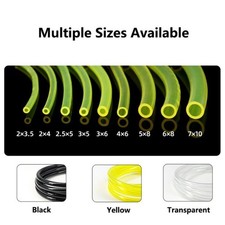 For Mowers Trimmer Chainsaw ID2-7mm Polyurethane Petrol Fuel Gas Line Pipe Hose
