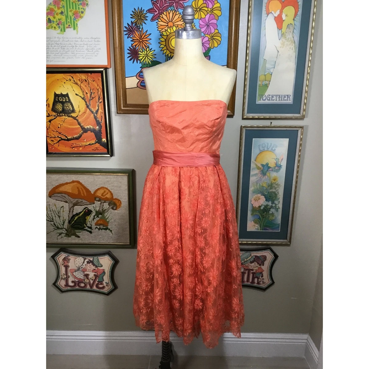 Formal 1950s Vintage Dresses for Women for sale | eBay