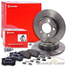 BREMBO MAX BREMSSCHEIBEN +BELÄGE HINTEN FÜR AUDI A1 8X A3 8L SEAT IBIZA 3 4 5