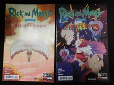 RICK AND MORTY BIRDPERSON 1 A B ONI VARIANT COMIC LOT STRESING TRIZZINO 2020 NM