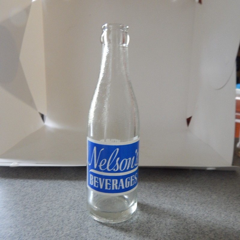Nelson's Beverages Morris, ILL. IL. Morris Bottling Works - Circa 1950