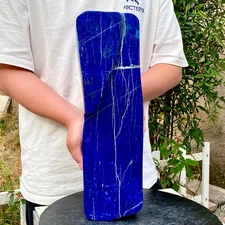 28LB Natural Stone Lapis Lazuli Freeform Polished Crystal Mineral Specimen