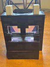 Minecraft Ender Dragon Light Up Eyes Interactive Mob Head Mask Helmet