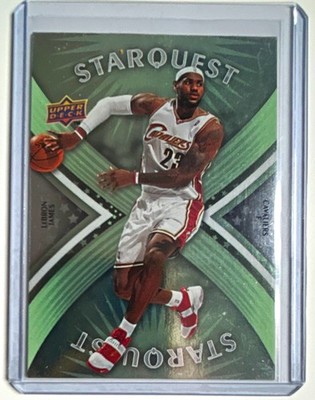 2008-09 Upper Deck LeBron James - First Edition Starquest Green SQ-17 Cavaliers