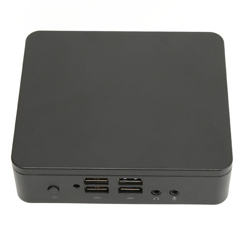 Fanless Mini PC 4GB RAM 64GB SSD 4K Output HD VGA Output Gigabit USB3.0 Mini Com - Picture 3 of 12