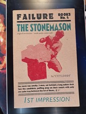 Stonemason, The, Billy Childish new but with crease 1st ed stuckist movement