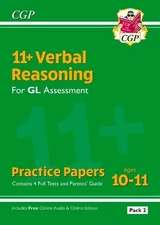 CGP Books 11+ GL Verbal Reasoning Practice Pap (Mixed Media Product) (UK IMPORT)