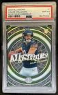 2024 Panini Illusions Caleb Williams Mystique RC Emerald Rookie #1 Bears PSA 8