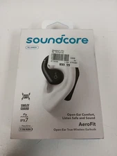 Anker Soundcore AeroFit Open-Ear True-Wireless Earbuds, Black