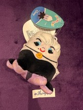 DISNEY SQUISHMALLOW Villains URSULA Brand New Miniature Ariel The Little Mermaid