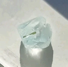 RARE NATURAL BLUE TOPAZ W/ GREEN TOURMALINE ST. ANNES MINE, ZIMBABWE