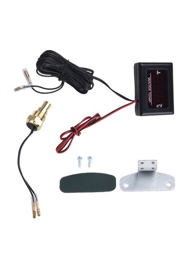 12V/24V Auto Car LED Digital Display Water Temperature Temp Gauge Meter + Sensor - Picture 6 of 12