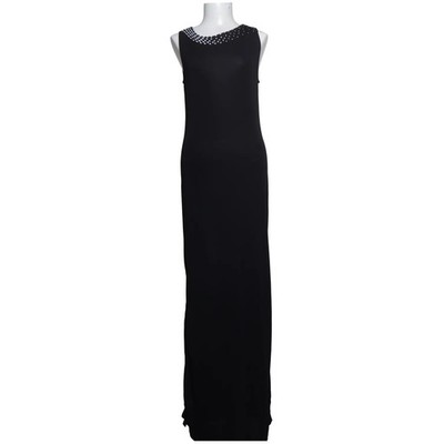 La Perla, Maxikleid, Größe: 48, Schwarz, Acetat/Polyamid, Einfarbig, Damen #Akt