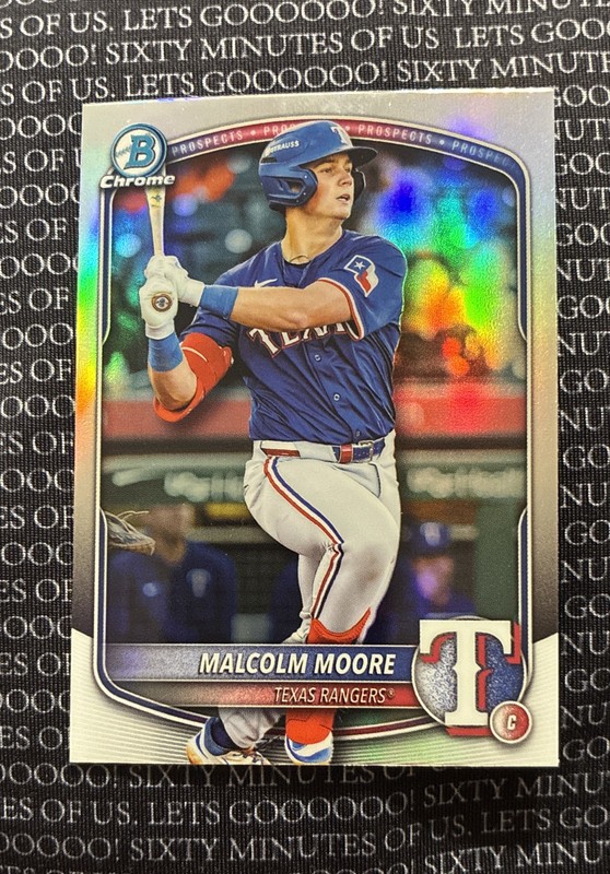 2025 Bowman Draft - Chrome Malcolm Moore #BDC-191 Refractor (RC)