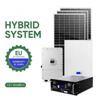 10kW Hybrid Solar Complete Kit, High-Efficiency, Full Kit - Unbeatable Price.
