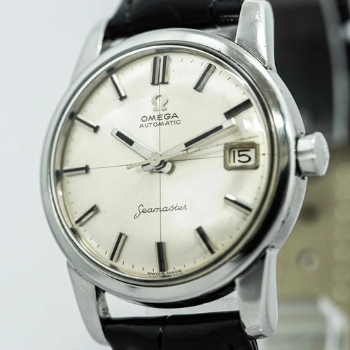 RARE Vintage 1958 **NEAR MINT** OMEGA Seamaster Cal.503 Automatic Date 34mm Mens