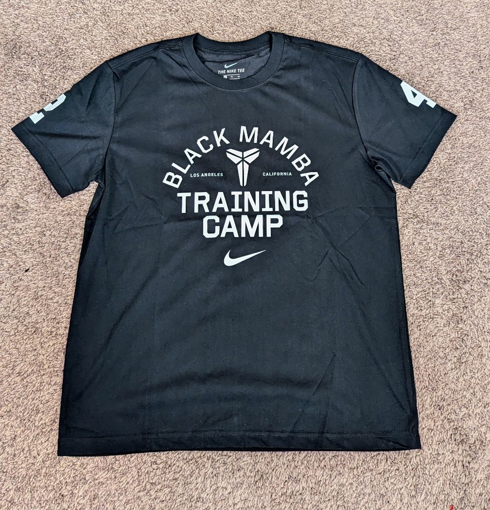 Kobe Bryant Black Mamba Training Camp Shirt | eBay