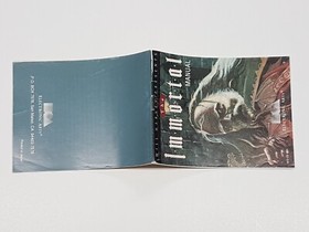 The Immortal Authentic Original NES Nintendo Manual Only *tear