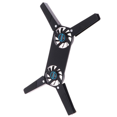 Laptop Desk Support Dual Cooling Fan Notebook Computer Stand USB Rack Hold_bf - Photo 12/12