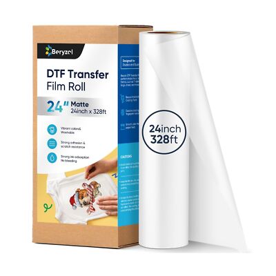DTFフィルム　1本 Amazon.co.jp: DTF転写フィルム、50枚 8.5インチ x 11インチ DTF