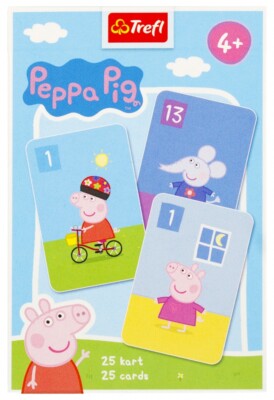 5900511085068 Karty do gry Piotruś Peppa TREFL 08506 TREF TREFL
