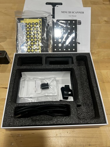 Revopoint MINI Scanner 3D 0,02mm Précision Lumière Bleue Industrielle avec Platine - Photo 8/11