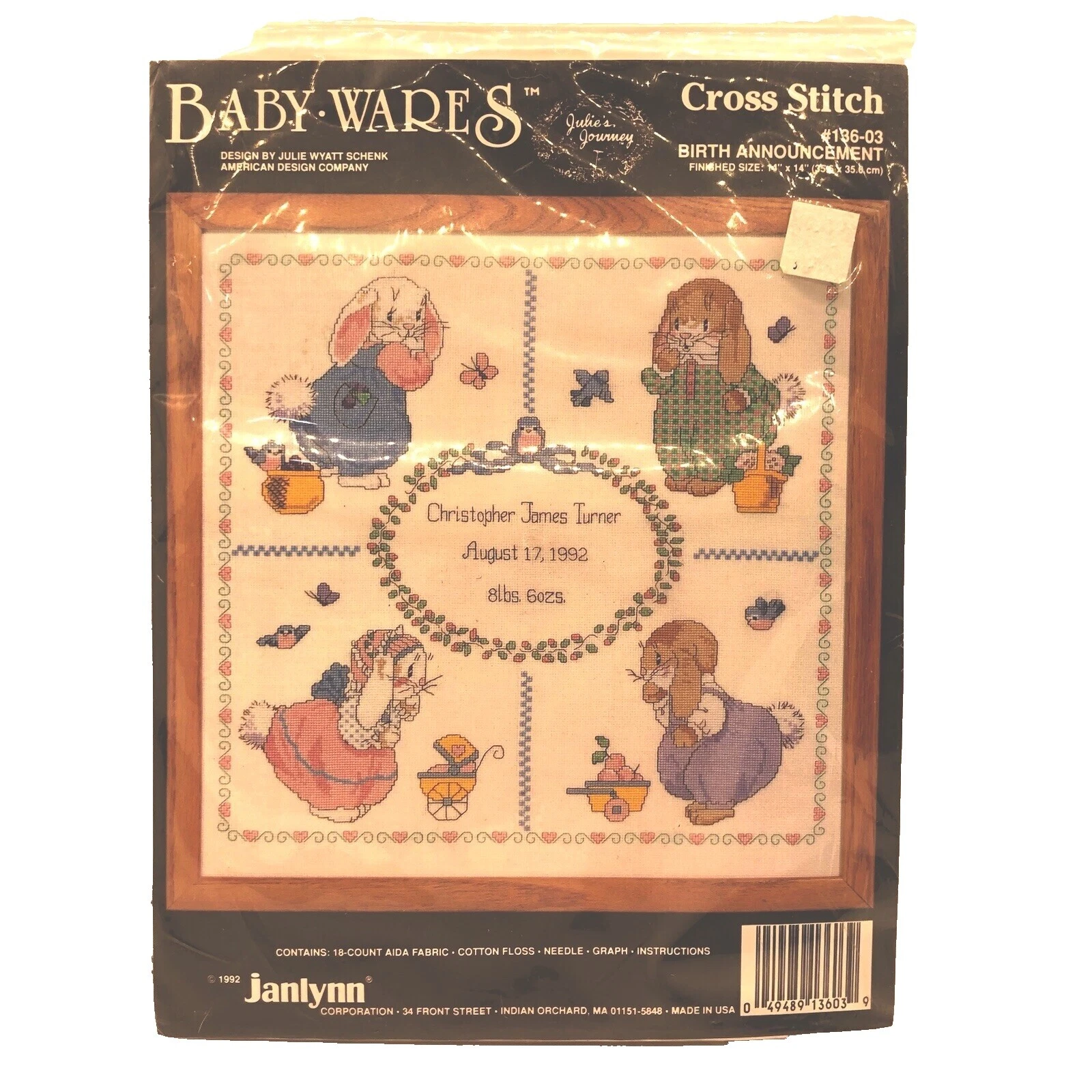 Bebé Kits de Punto de Cruz