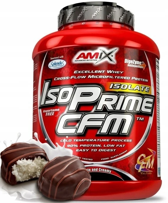 AMIX ISOPRIME CFM 1000g-2.20lb WPI PROTEIN ISOLATE PROTEIN, 12 flavors - Image 3 of 4