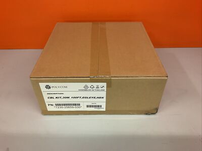 Polycom 100ft. 30 MTR HDCI Cable. PN#  7230-25659-030 Includes Power Supply