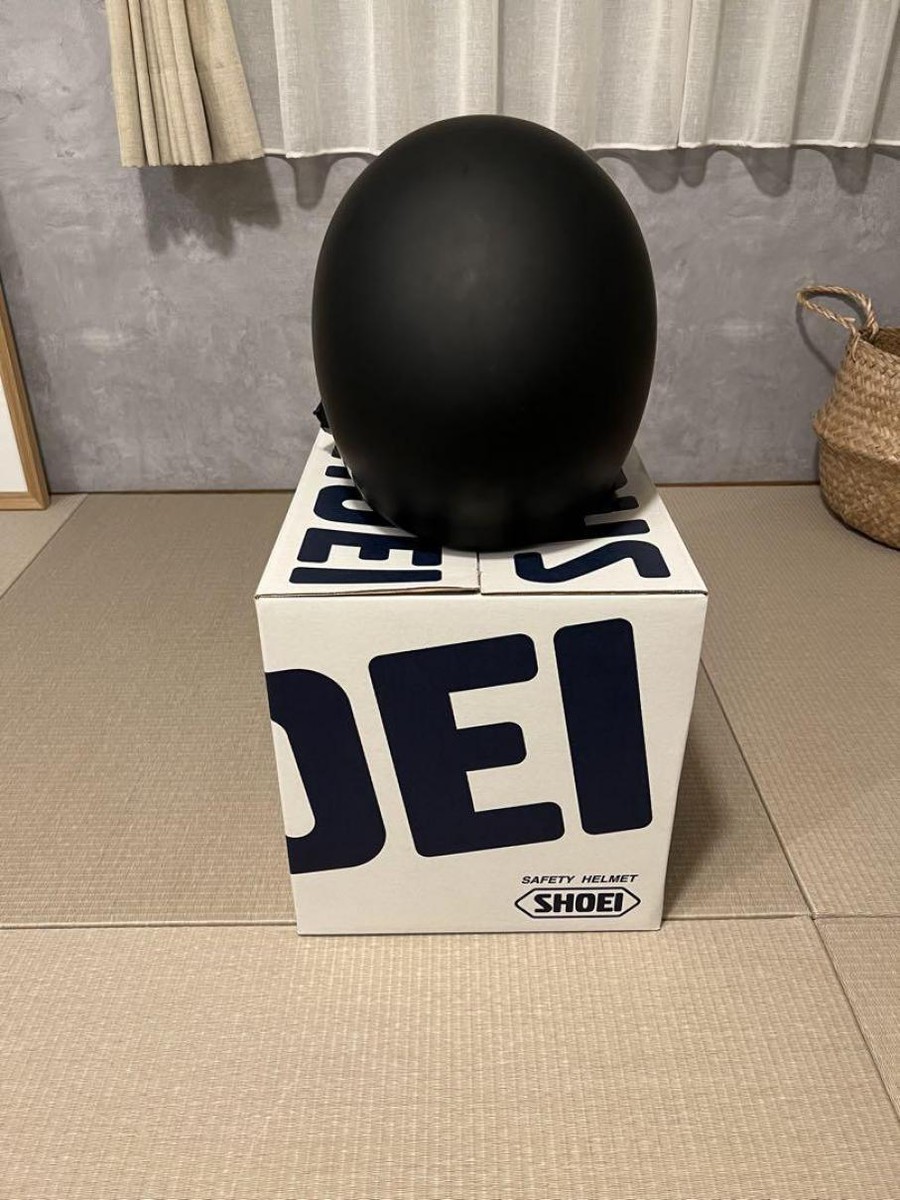 SHOEI EX-ZERO Matt BlackHelmet Motorcycle FullFace Size:M 57cm
