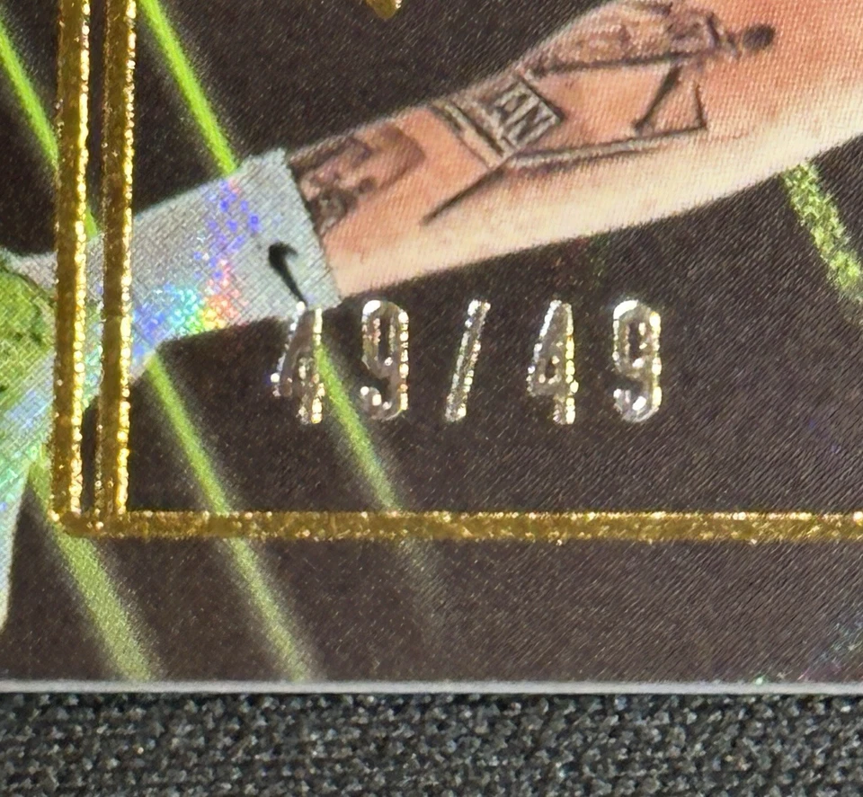 Jordan Hawkins 2023-24 Recon Effect Holo Prizm rookie 49/49! #229 Pelicans! Last - Image 3 of 4