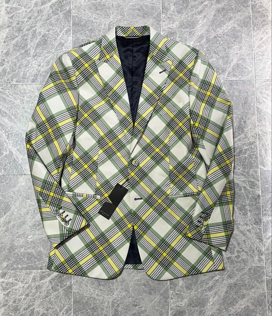 DIOR HOMME Kim Jones 2022AW Wool Check Patterned Tailored DIOR HOMME Kim Jones 2022AW Wool Check Patterned Tailored