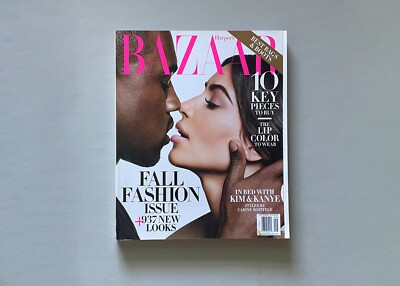 Harper s Bazaar Magazine   September 2016   Kim Kardashian & Kanye West